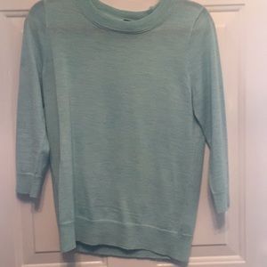 Jcrew tippi sweater in mint